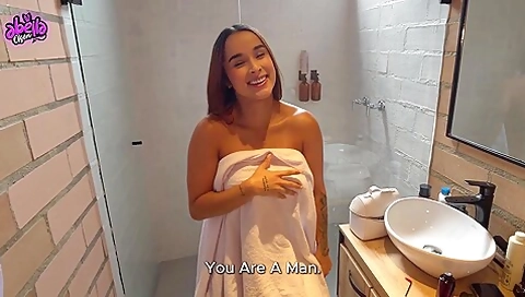 My Stepsister Caught Me Using My Sex Doll! She Was So Horny She Had To Join