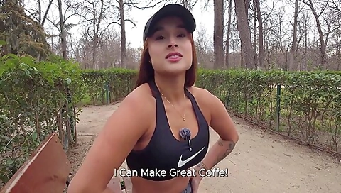 I Offered Her Coffe But Whe Ended Up Fucking Raw!