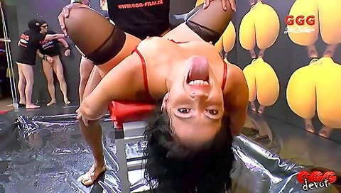 Big Ass Mature Cumslut Gangbang