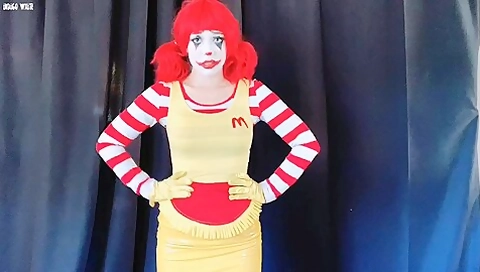 Mcclown World - Indigo White