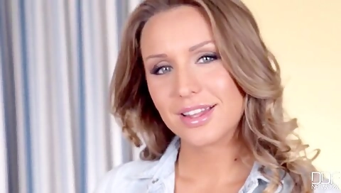 Footsie Lady On Sofa