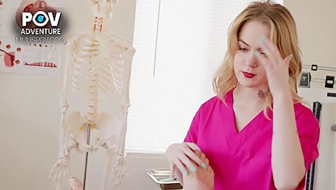 Real POV Adventure: Cute Nurse Does the Unthinkable For Her Horny Patient