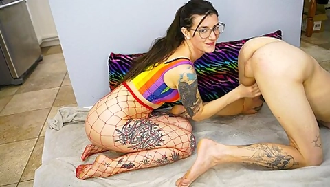 Lollipop Femdom Rimjob